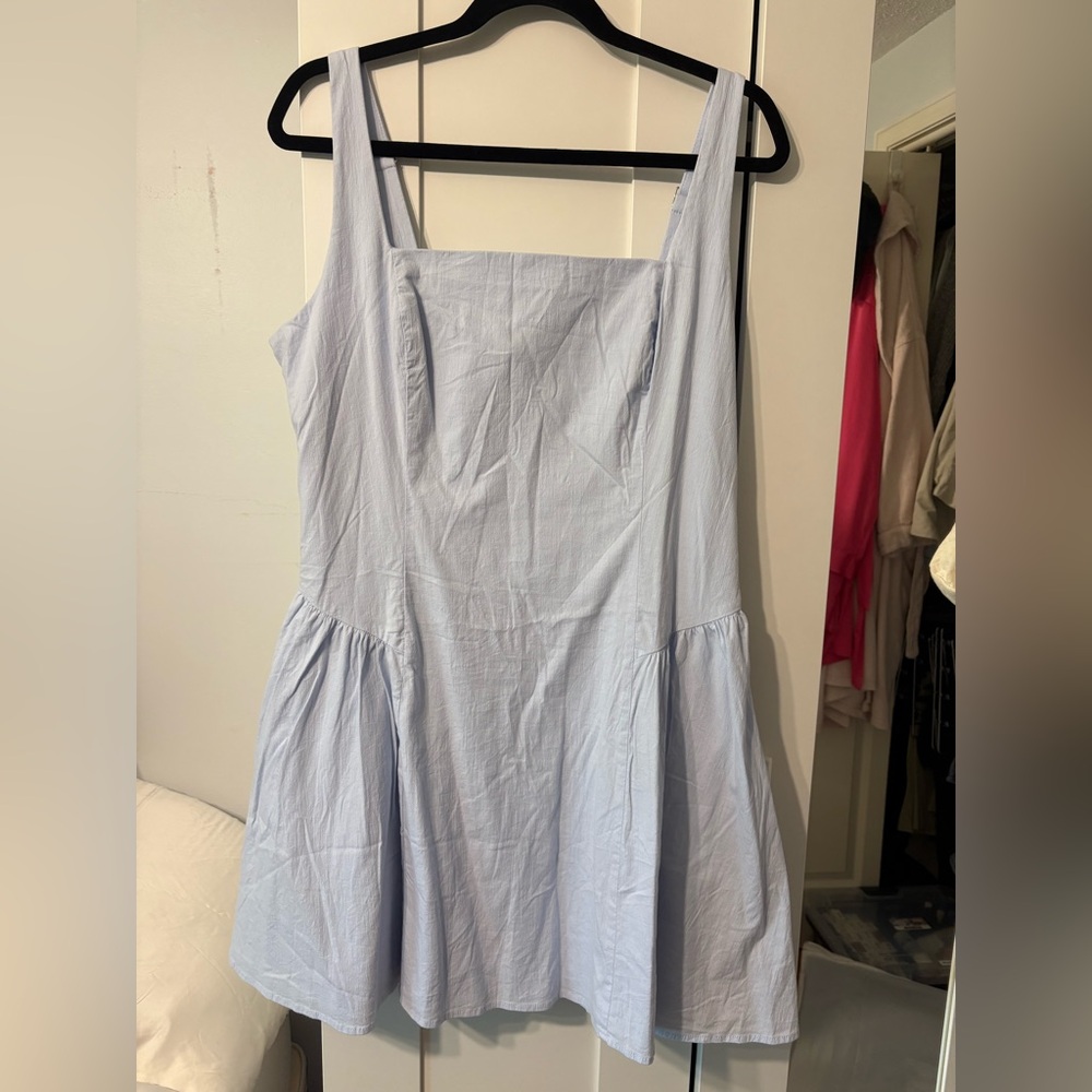 Abercrombie & Fitch Light Blue Mini Dress